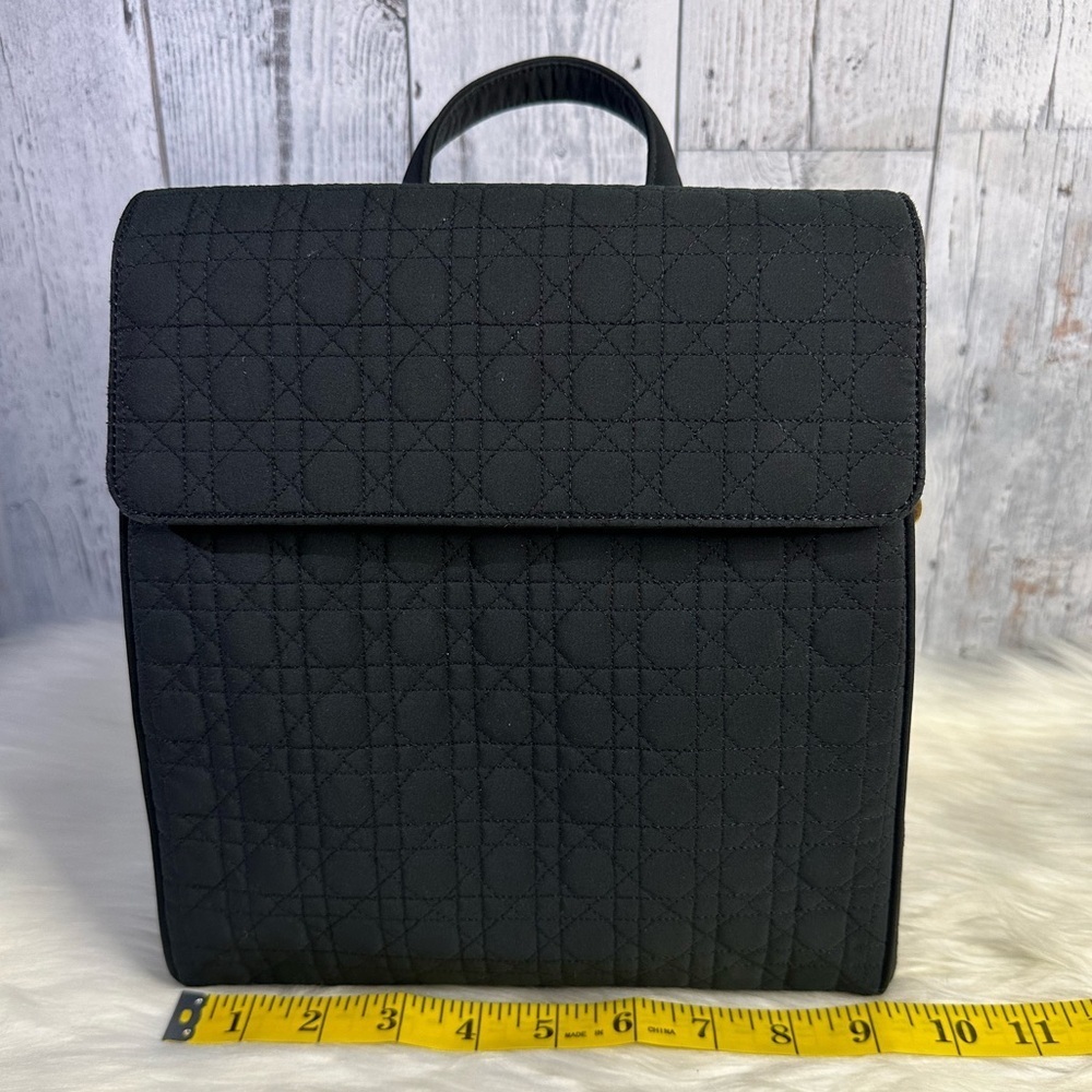 DIOR cannage backpack in black - Picture 15 of 17